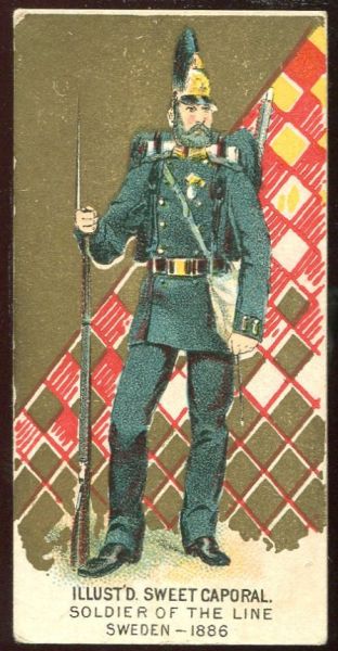 573 Soldier of the Line Sweden 1886